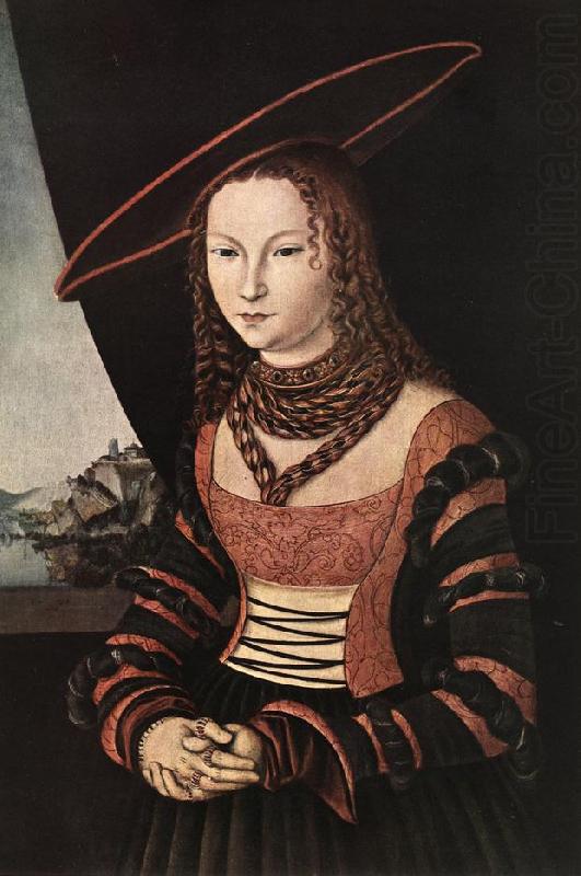 Portrait of a Woman dfg, CRANACH, Lucas the Elder